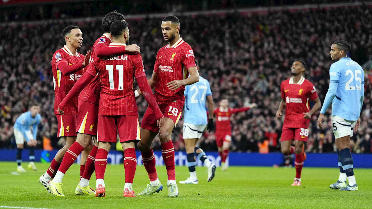 Liverpool Dominates Man City to Move Nine Points Clear Atop Premier League