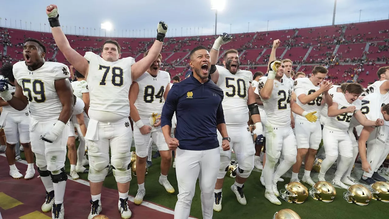 Notre Dame Clinches College Football Playoff Berth After Beating USC Trojans?