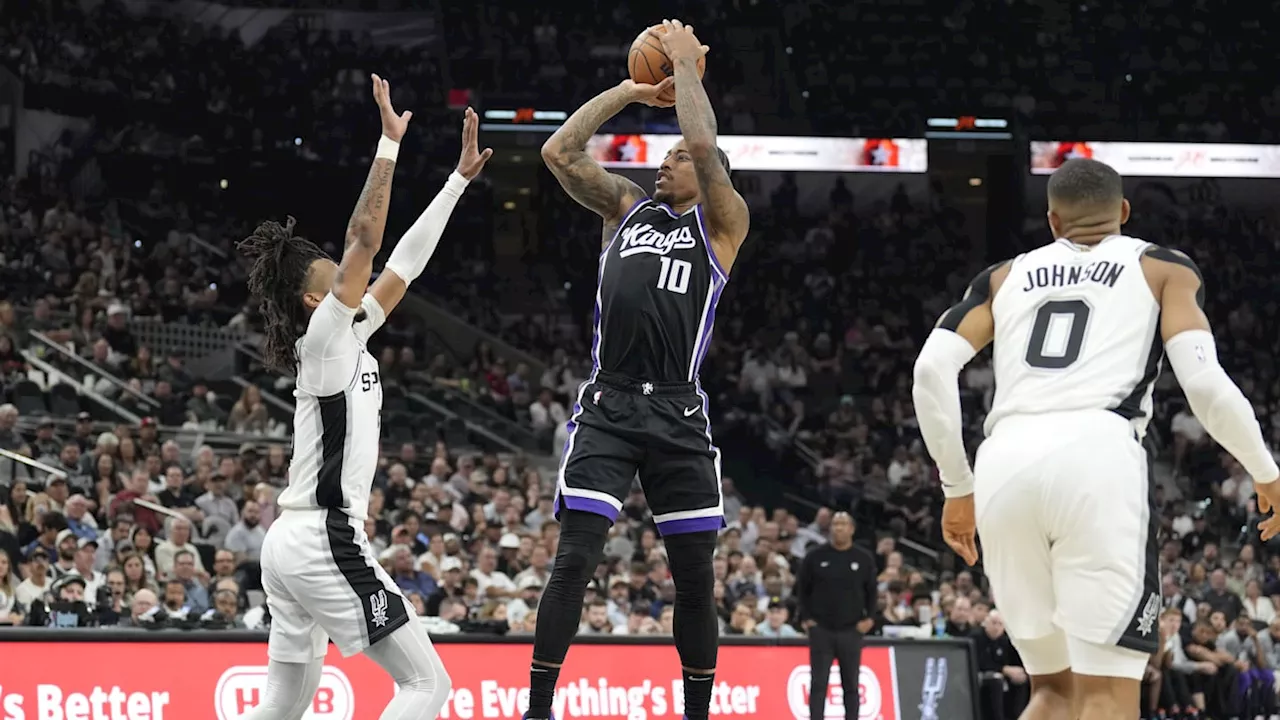 Sacramento Kings vs San Antonio Spurs Injury Report