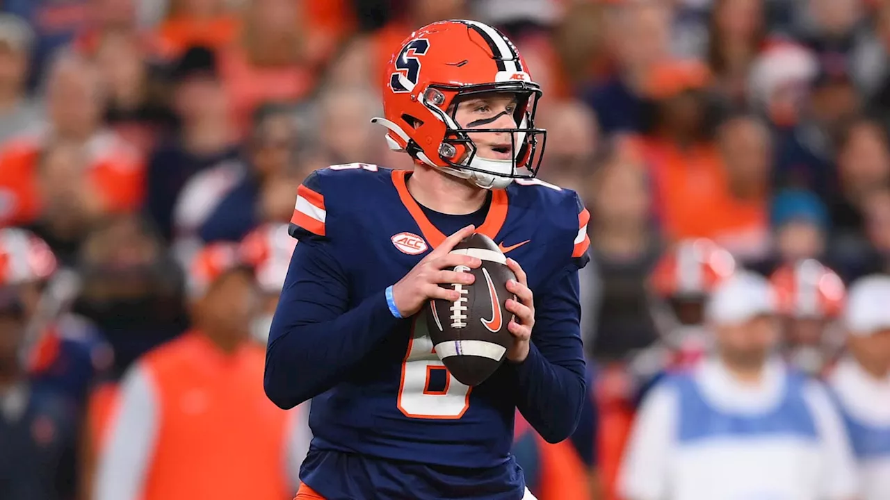 Syracuse QB Kyle McCord Gives Four-Word Response to Former Team Ohio State Losing