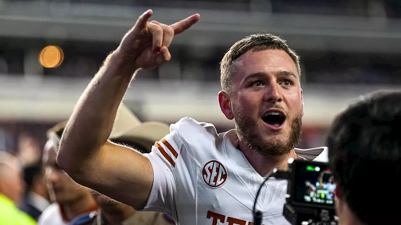 Texas Longhorns' Quinn Ewers Makes Hilarious History