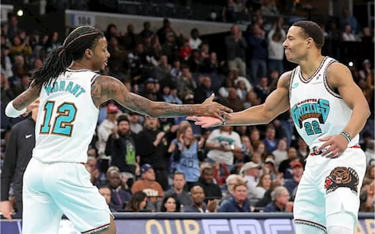 NBA, Memphis rimonta da -19 e batte Indiana: 6 vittorie in fila