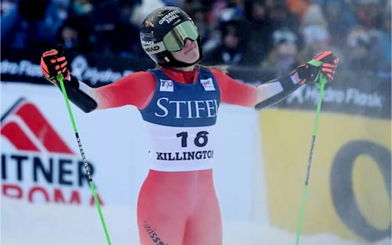 Sci, Coppa del Mondo: slalom Killington, vince la svizzera Rast. Azzurra Collomb 16^