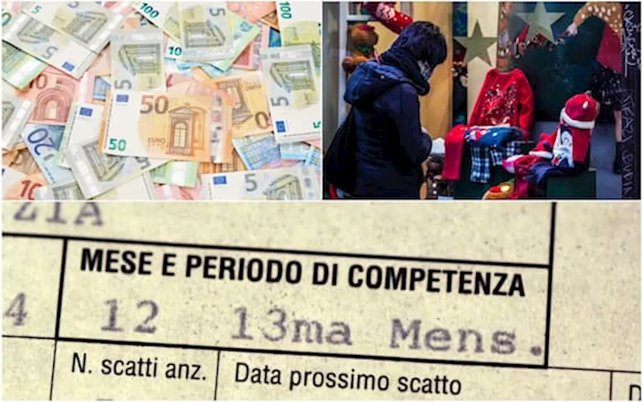 Tredicesima 2024, le date di pagamento per lavoratori e pensionati