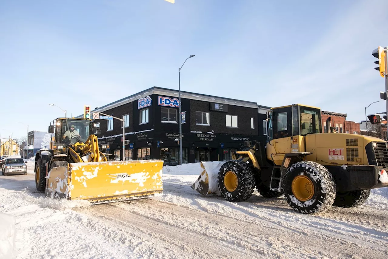 Residents Dig Out After Record Snowfall in Sault