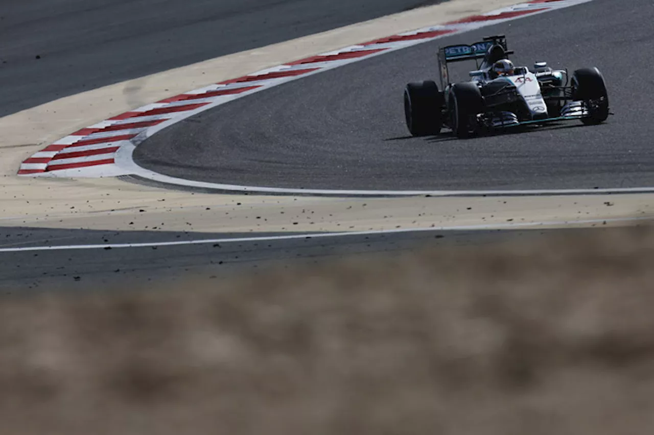 3. Training: Formel-1-Champion Lewis Hamilton vorn