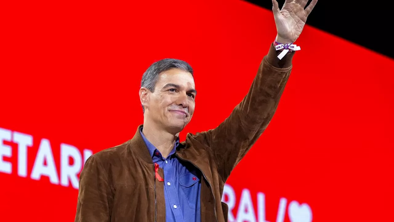 Sozialistische PSOE: Spaniens Ministerpräsident Pedro Sánchez als Parteichef bestätigt