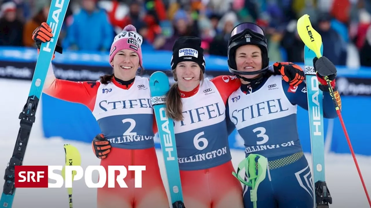 Camille Rast Gewinnt Weltcup-Slalom in Killington