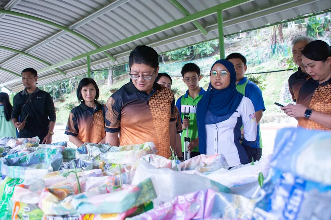 Sabah secondary school sets record for most ginger planted