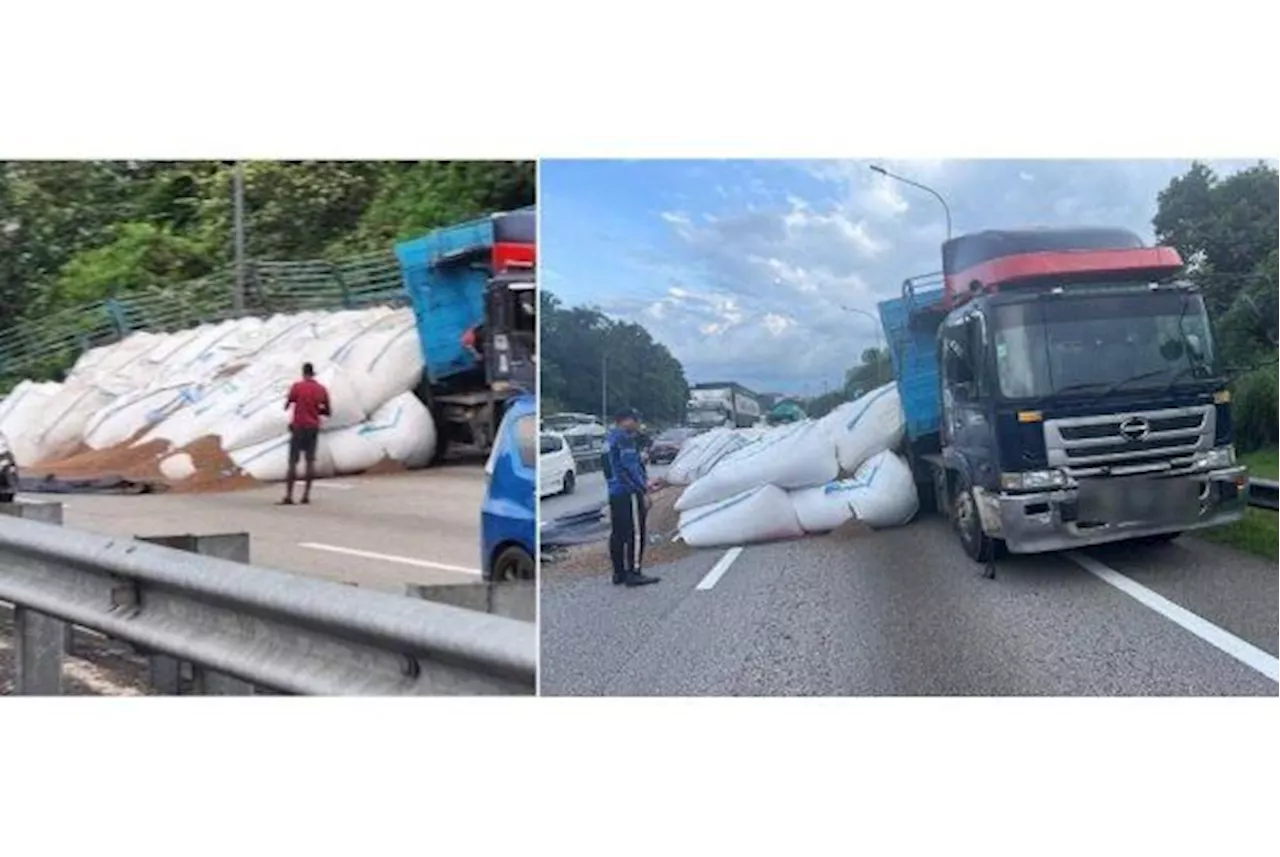 Wood Dust Spill Closes Lanes on North-South Expressway