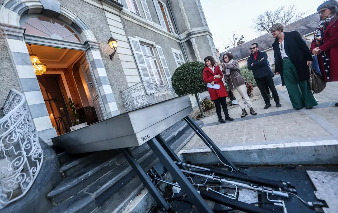 Agglomération de Pau : pour accéder au château de Franqueville, une plateforme comme à Chambord