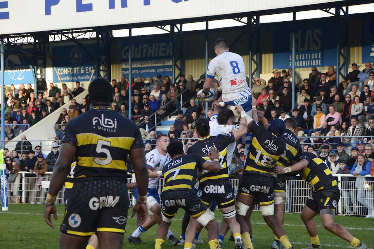 CA Périgueux Persiste et Persiste : Une Victoire Cruciale Face à Albi