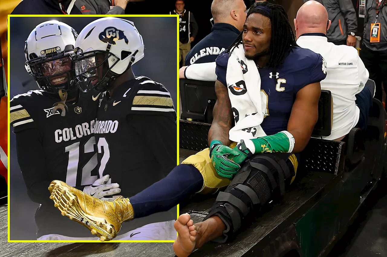 I lost $16million after brutal knee injury in college bowl game, here’s my advice to Travis Hunter and S...