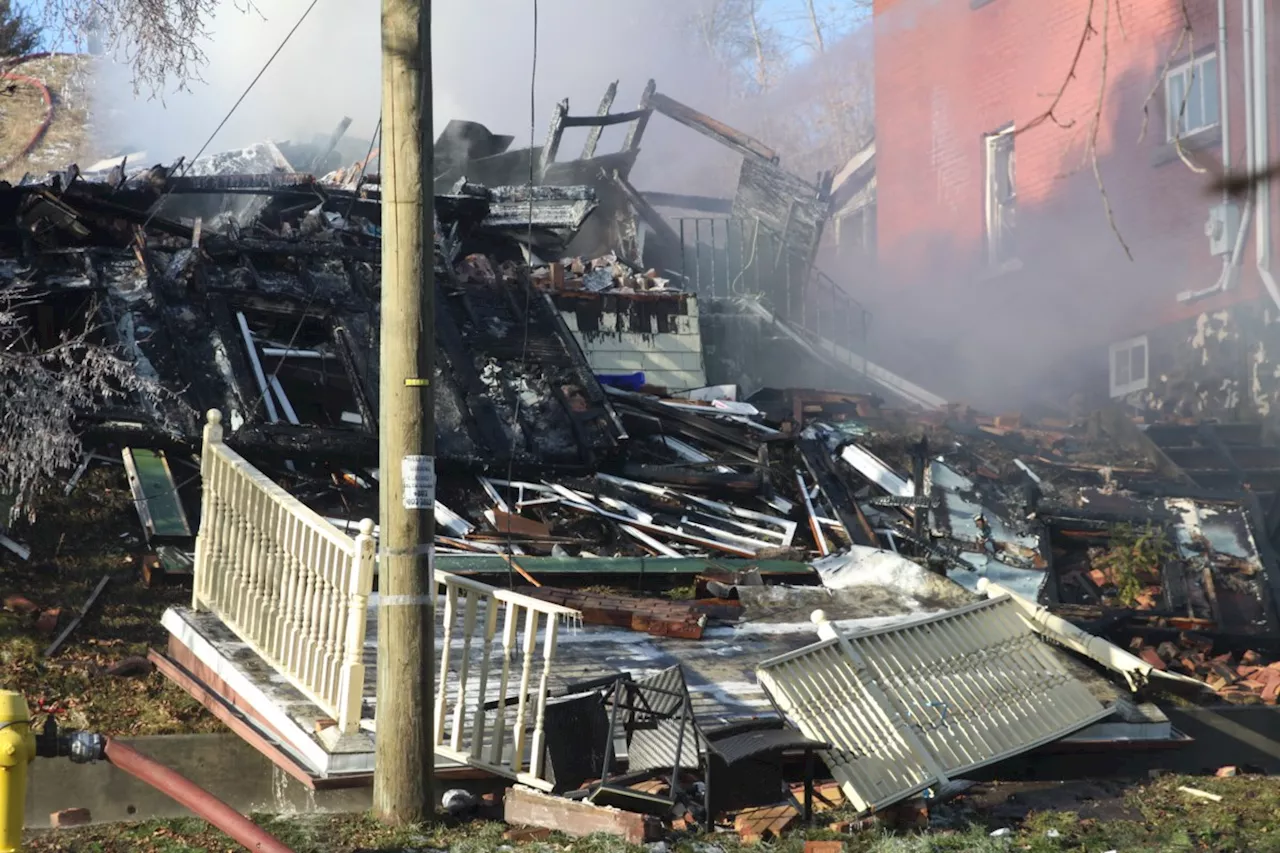 UPDATE: Crown Street home destroyed in gas explosion fire