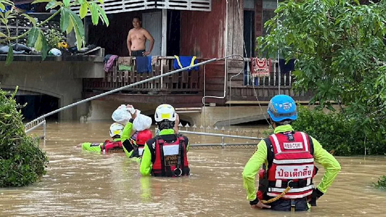 Banjir di Thailand: Belasan Ribu Warga Mengungsi, Ratusan Desa Terkena Dampak