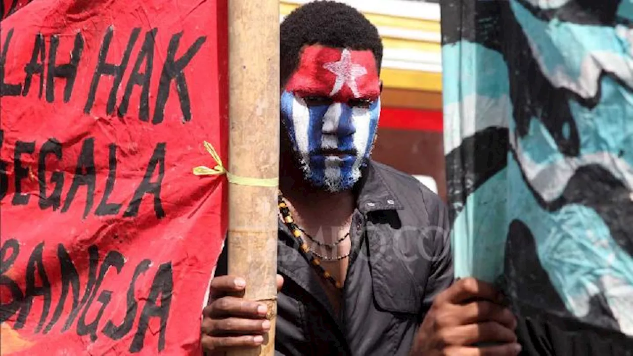 Mahasiswa Papua Gelar Unjuk Rasa pada Peringatan HUT Papua Merdeka