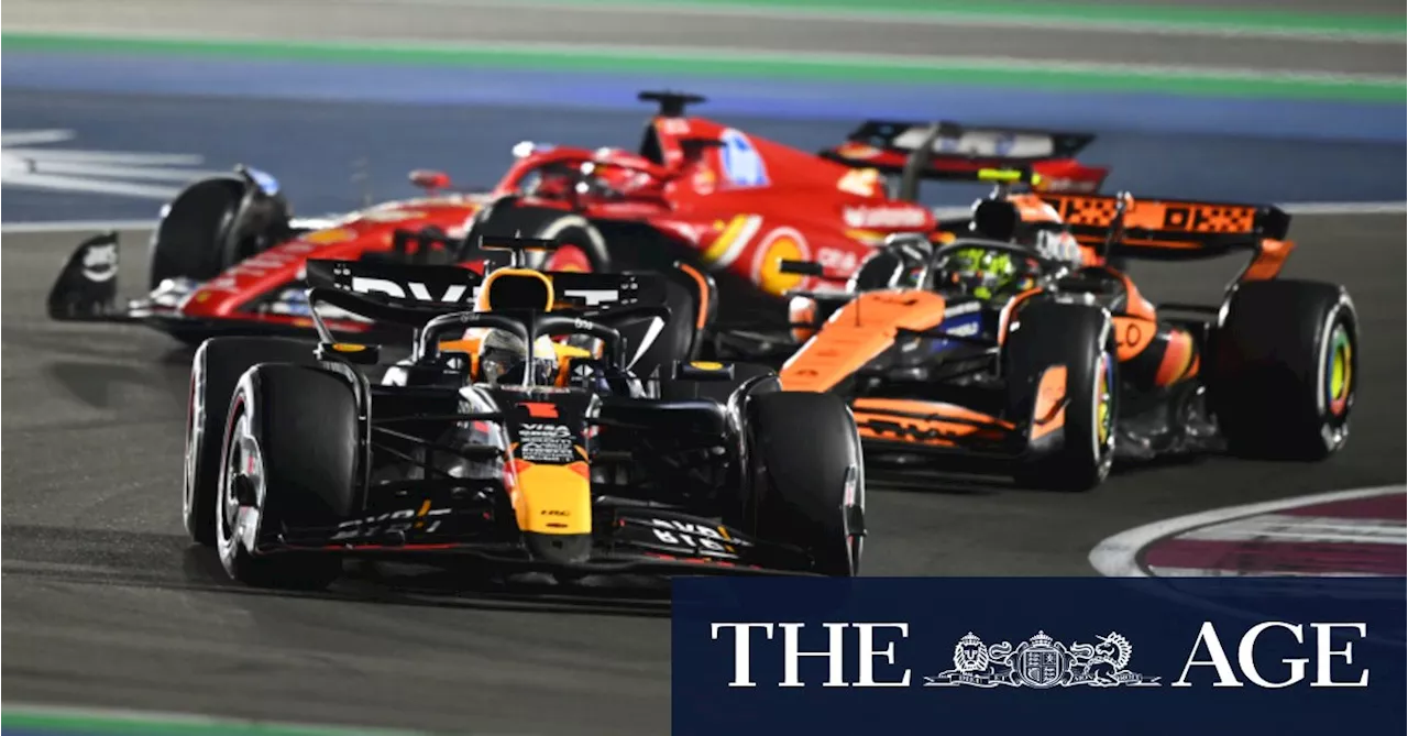 Verstappen wins Qatar Grand Prix ahead of Leclerc, Piastri