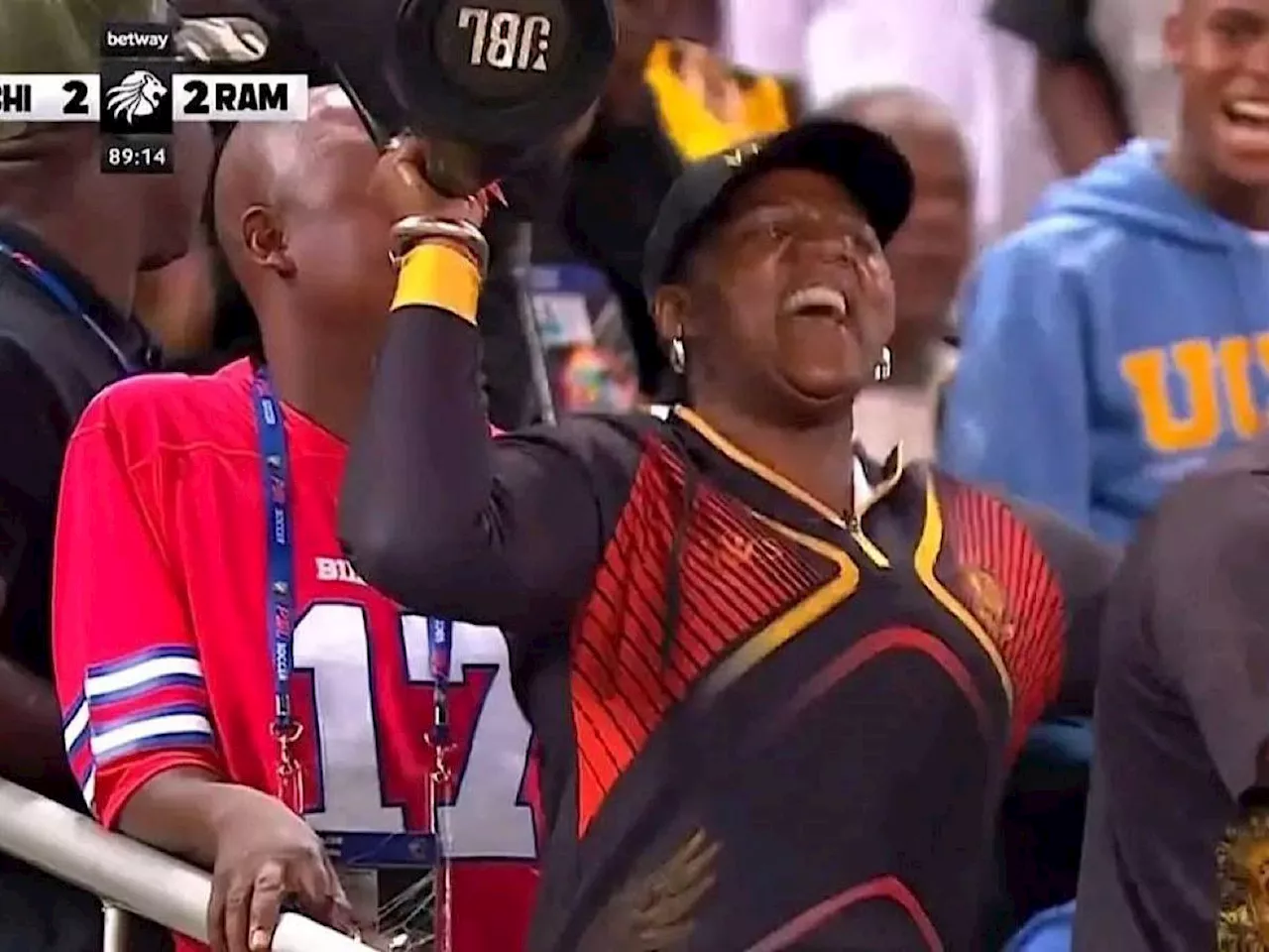 Unbothered MaMkhize Celebrates Royal AM's Draw with Kaizer Chiefs