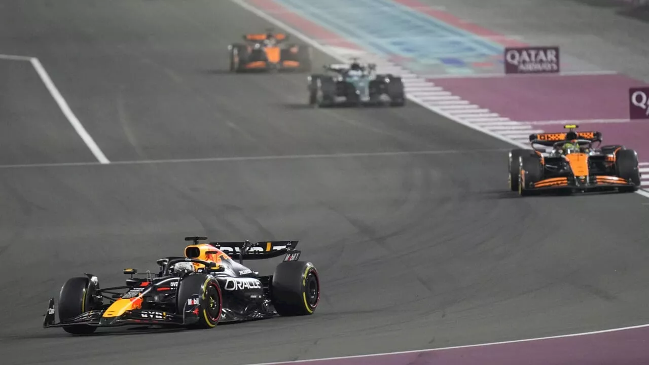 Max Verstappen Vincente al Gran Premio del Qatar