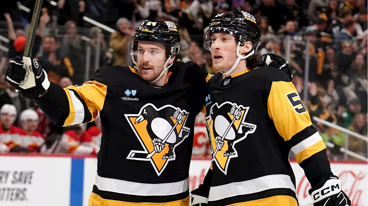 Penguins score three power play goals in big win over Flames