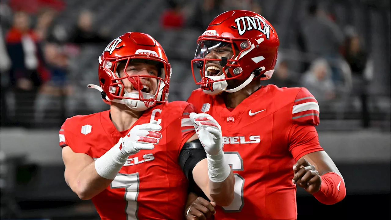 Williams accounts for 3 TDs, No. 21 UNLV beats Nevada to make Mountain West title game