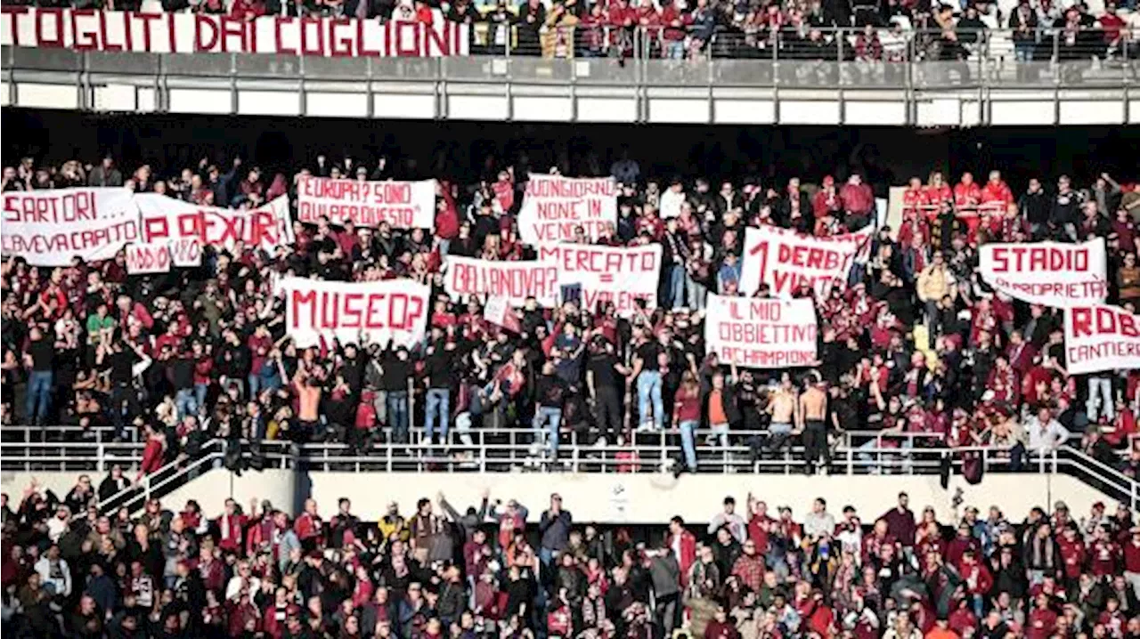 Dalla contestazione a Cairo al gol di McTominay in campo: le migliori foto di Torino-Napoli