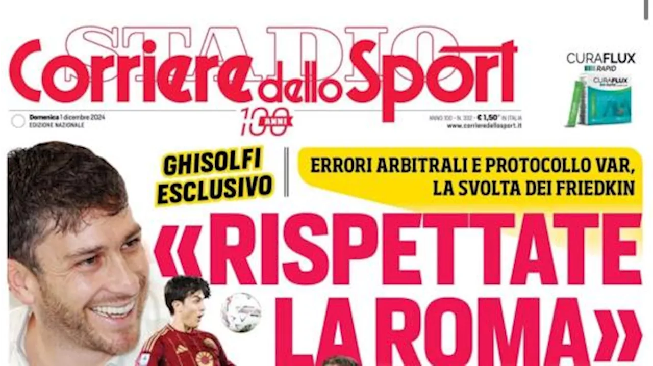 Roma Direttore Sportivo: Rispettate la Squadra, Dobbiamo Tutelare i Tifosi e gli Investimenti