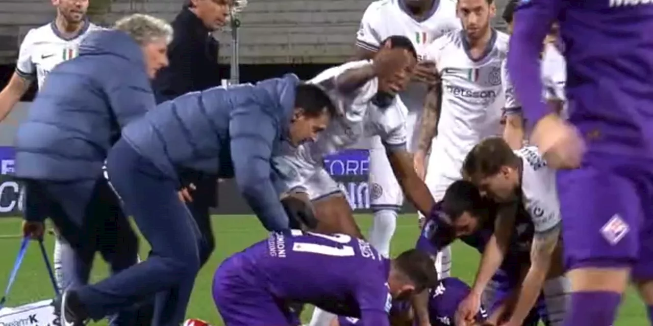 Bove, terrore a Firenze: malore in campo, partita sospesa, aggiornamenti LIVE