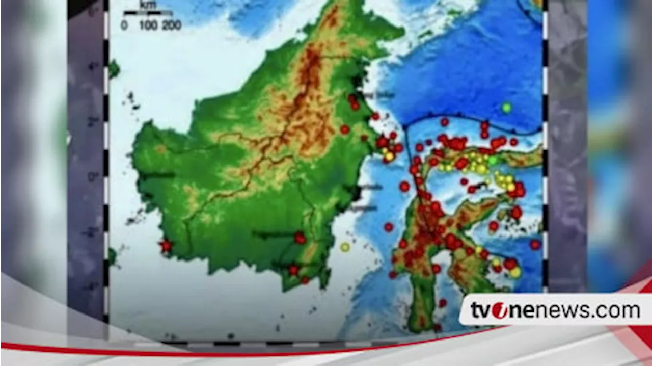 BMKG Catat Gempa Guncang Kalimantan Sebanyak 24 Kali Periode November