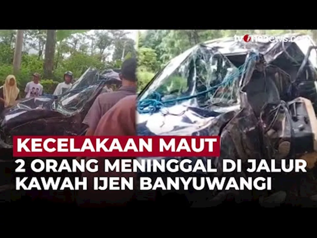 Tragedi di Banyuwangi: Diduga Rem Blong Rombongan Ibu-ibu Alami Kecelakaan