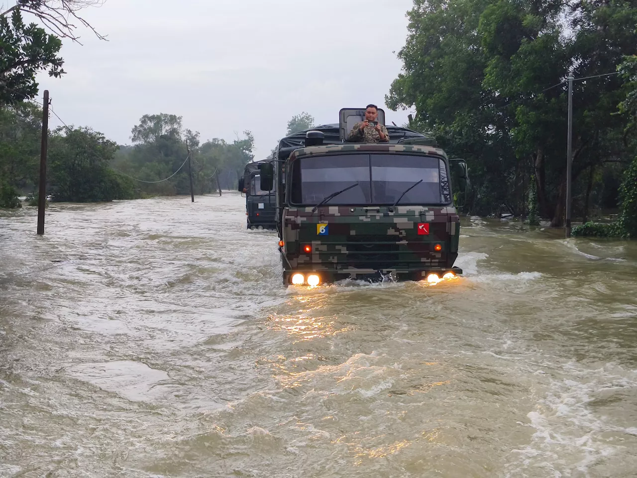 95,784 People Affected by Floods in Kelantan, Temporary Relief Centers Overwhelmed