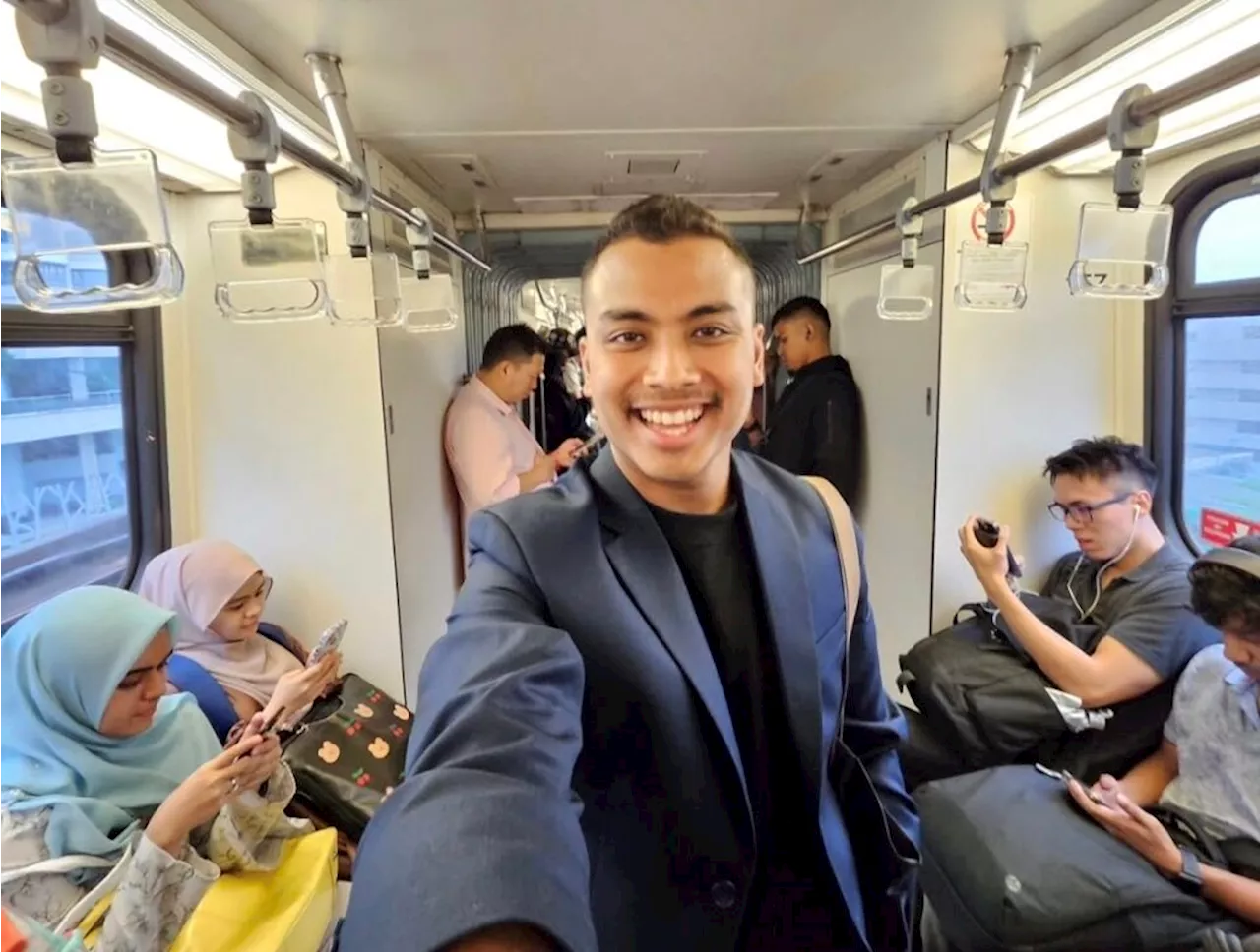 Keanu Azman Makes Public Transport His Fitness Routine