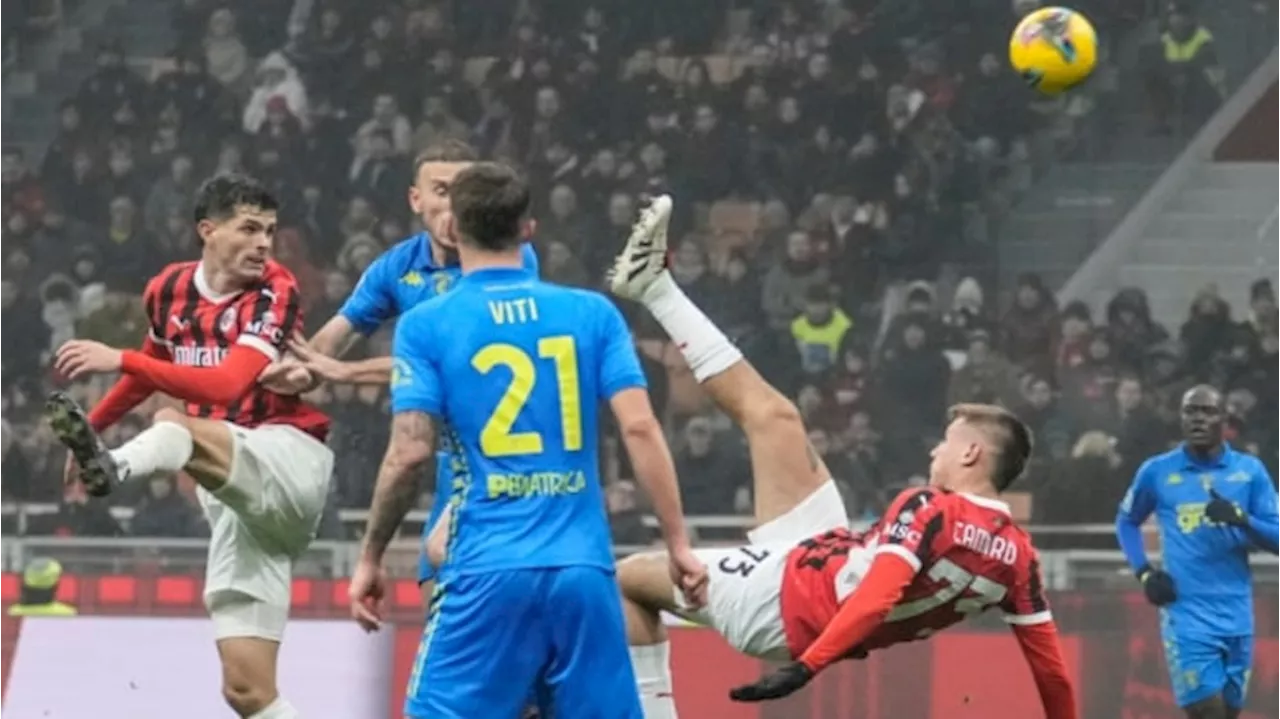 AC Milan Menang 3-0 di Stadion San Siro