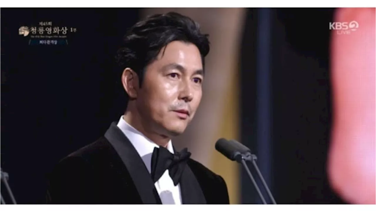 Jung Woo Sung Menerima Kemenangan di 2024 Blue Dragon Film Awards Meski Dalam Kontroversi