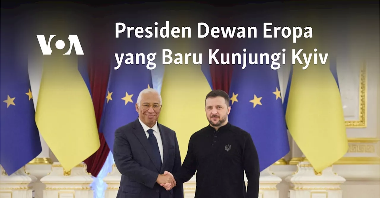 Presiden Dewan Eropa yang Baru Kunjungi Kyiv