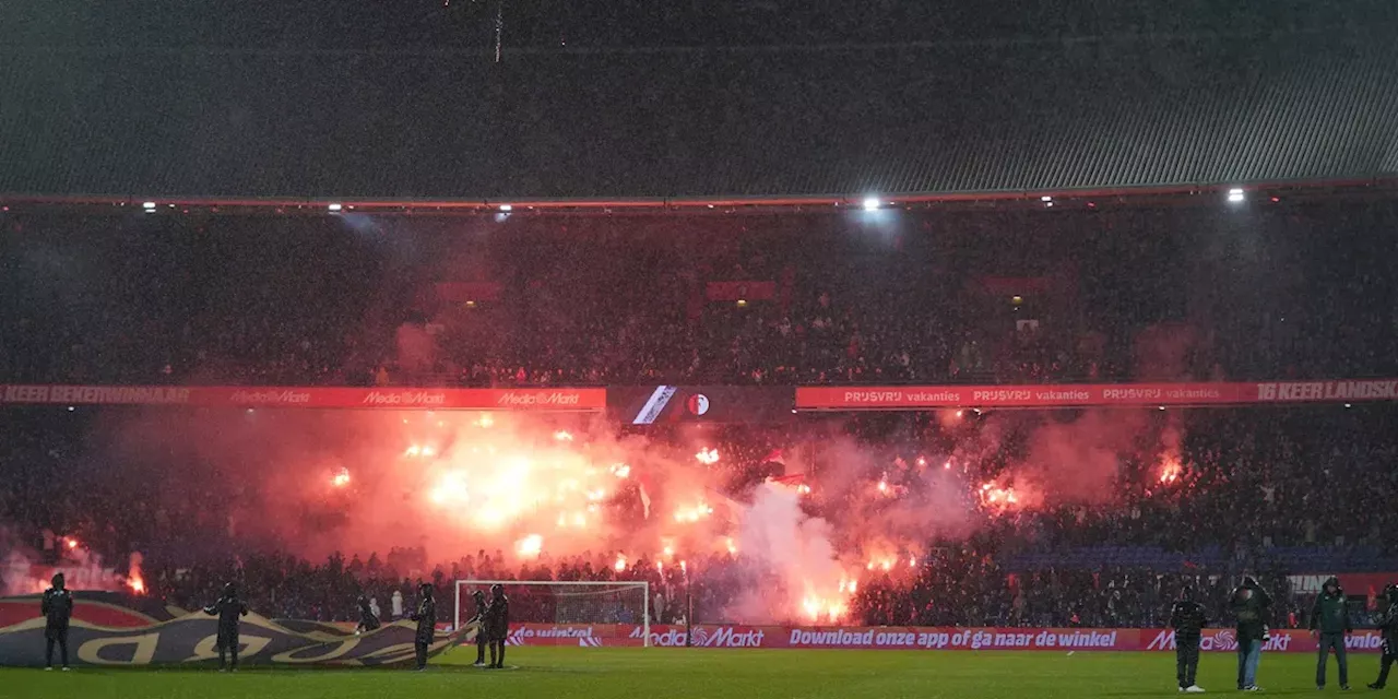 Slotoffensief Feyenoord onderbroken door staking: 'Zou hem een paar tikken geven'