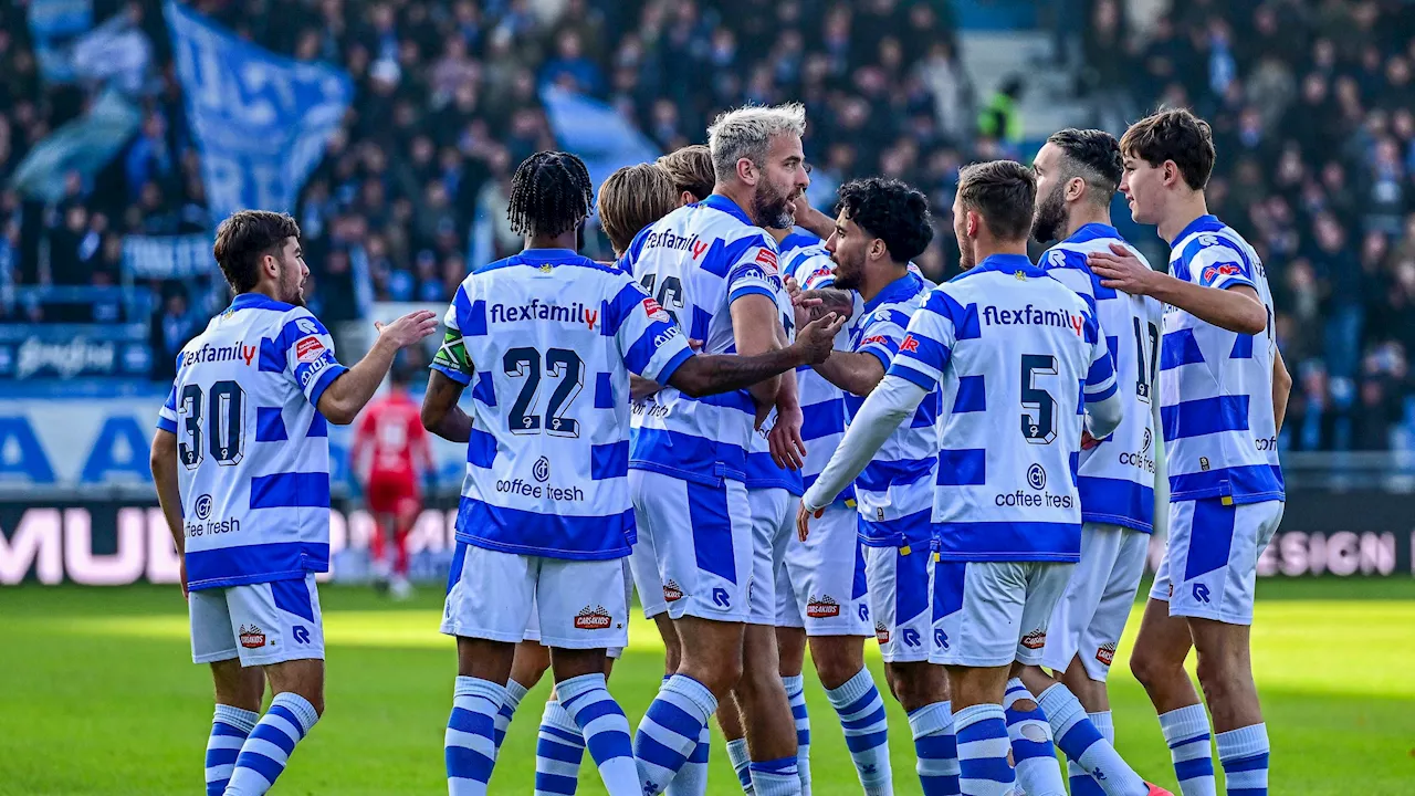 De Graafschap klimt na bliksemstart weer naar de derde stek in Keuken Kampioen Divisie