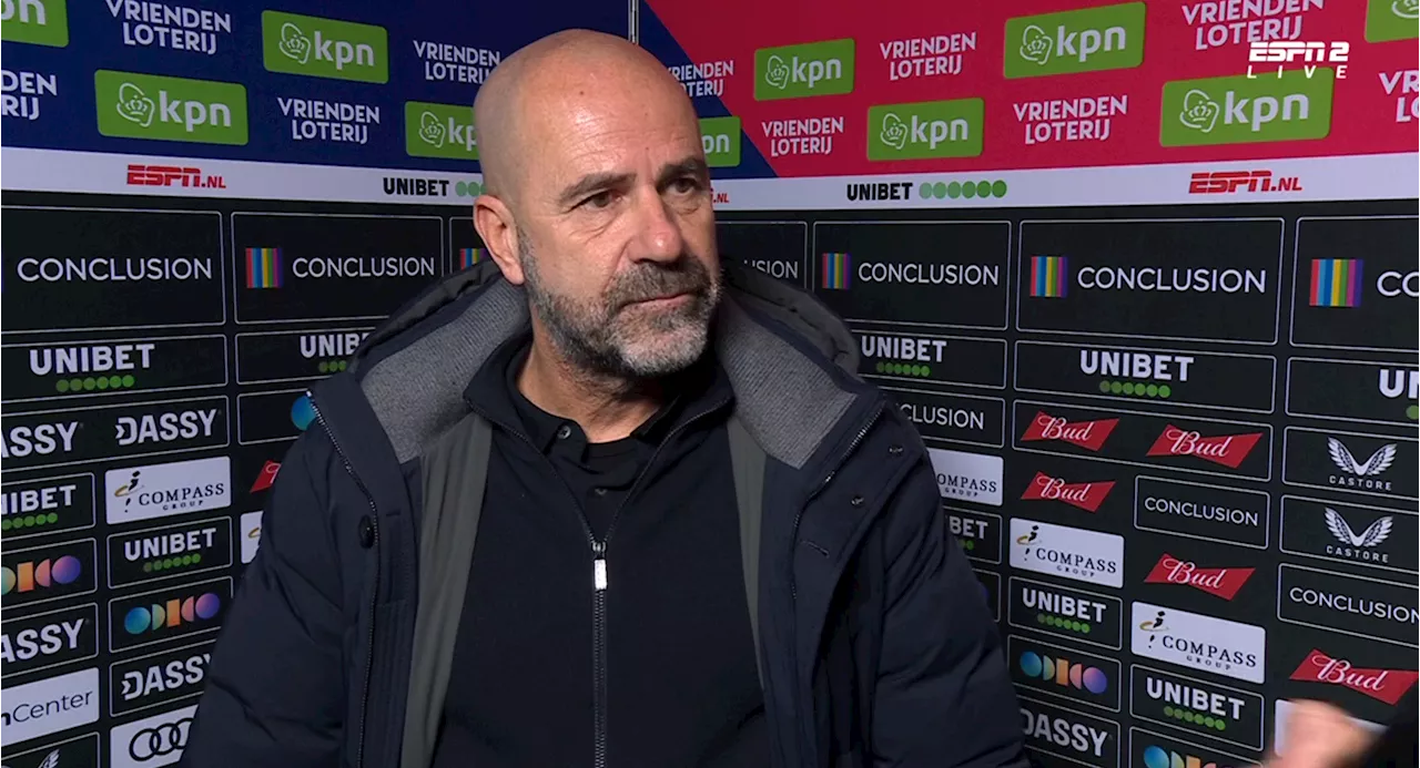 PSV-trainer Peter Bosz geconfronteerd met heftige woorden Guus Til: 'Ik weet wat daar speelt'