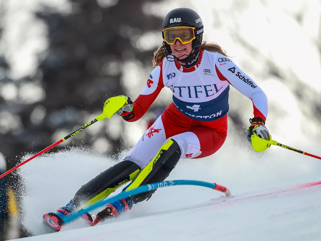 Lena Dürr führt nach ersten Durchgang ohne Shiffrin und Vlhova