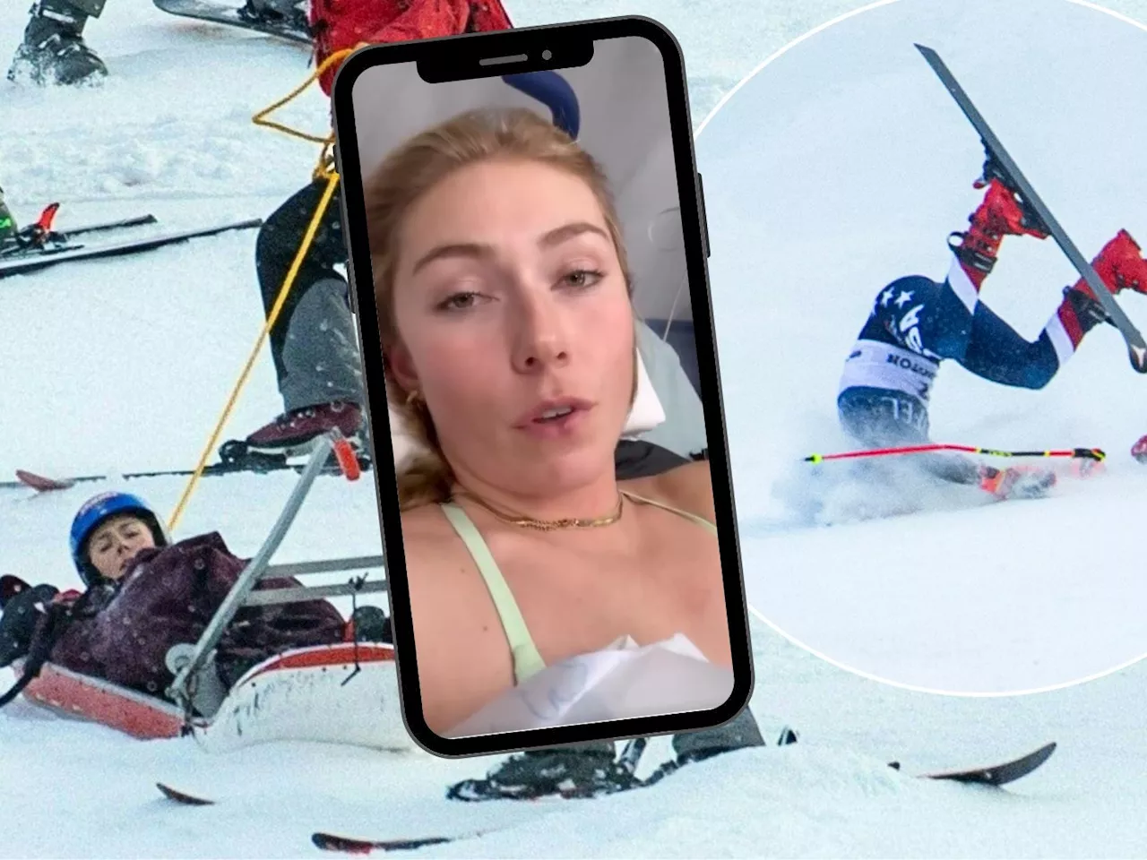 Ski-Star Mikaela Shiffrin gibt nach schwerem Sturz vorsichtige Entwarnung