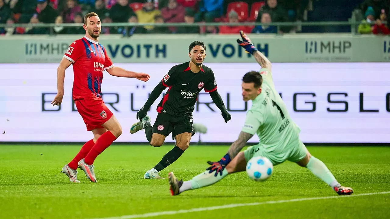 Bundesliga: Eintracht Frankfurt trumpft in Heidenheim auf