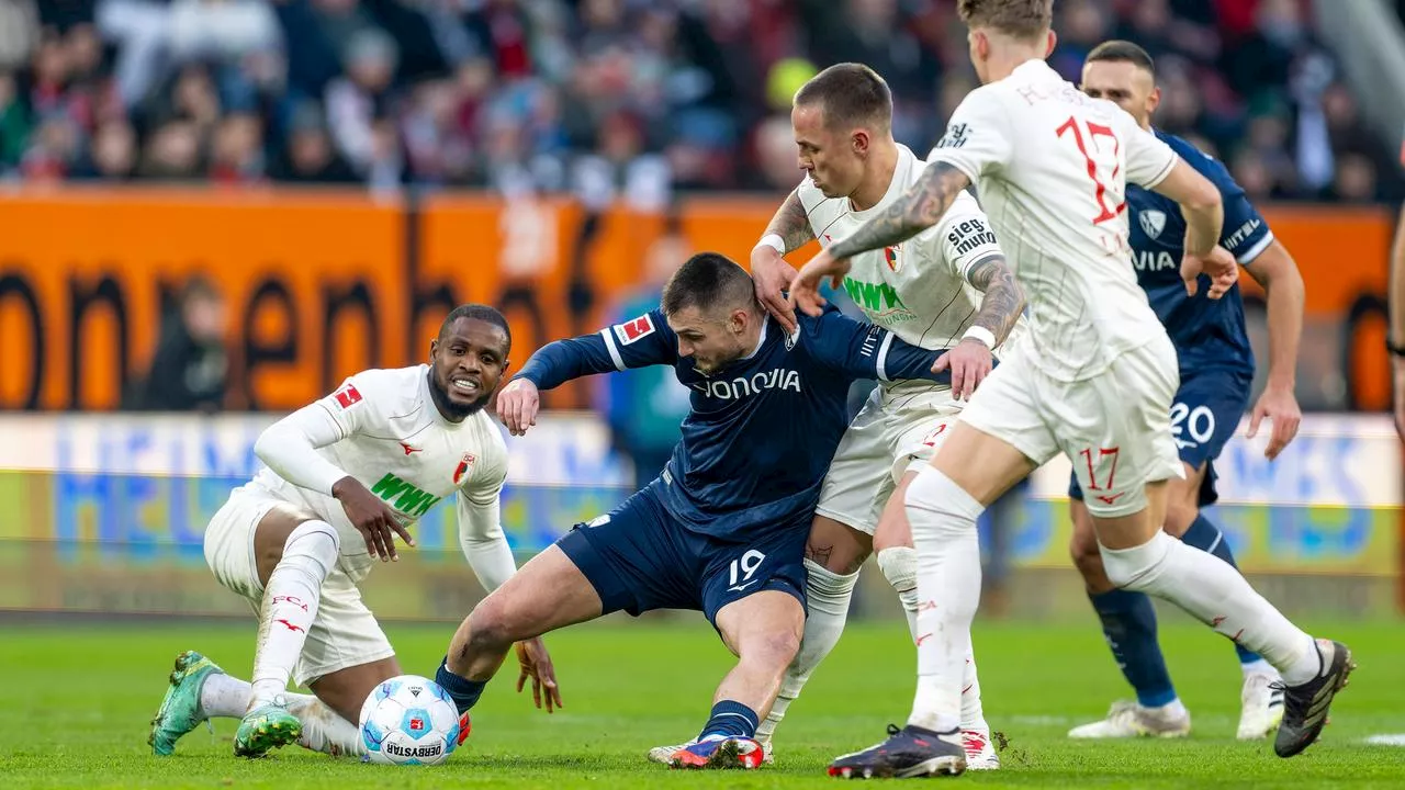 Bundesliga: FC Augsburg hält VfL Bochum tief im Keller