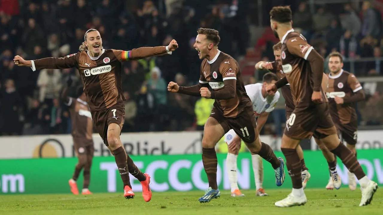 Bundesliga: Knoten geplatzt: FC St. Pauli siegt zu Hause