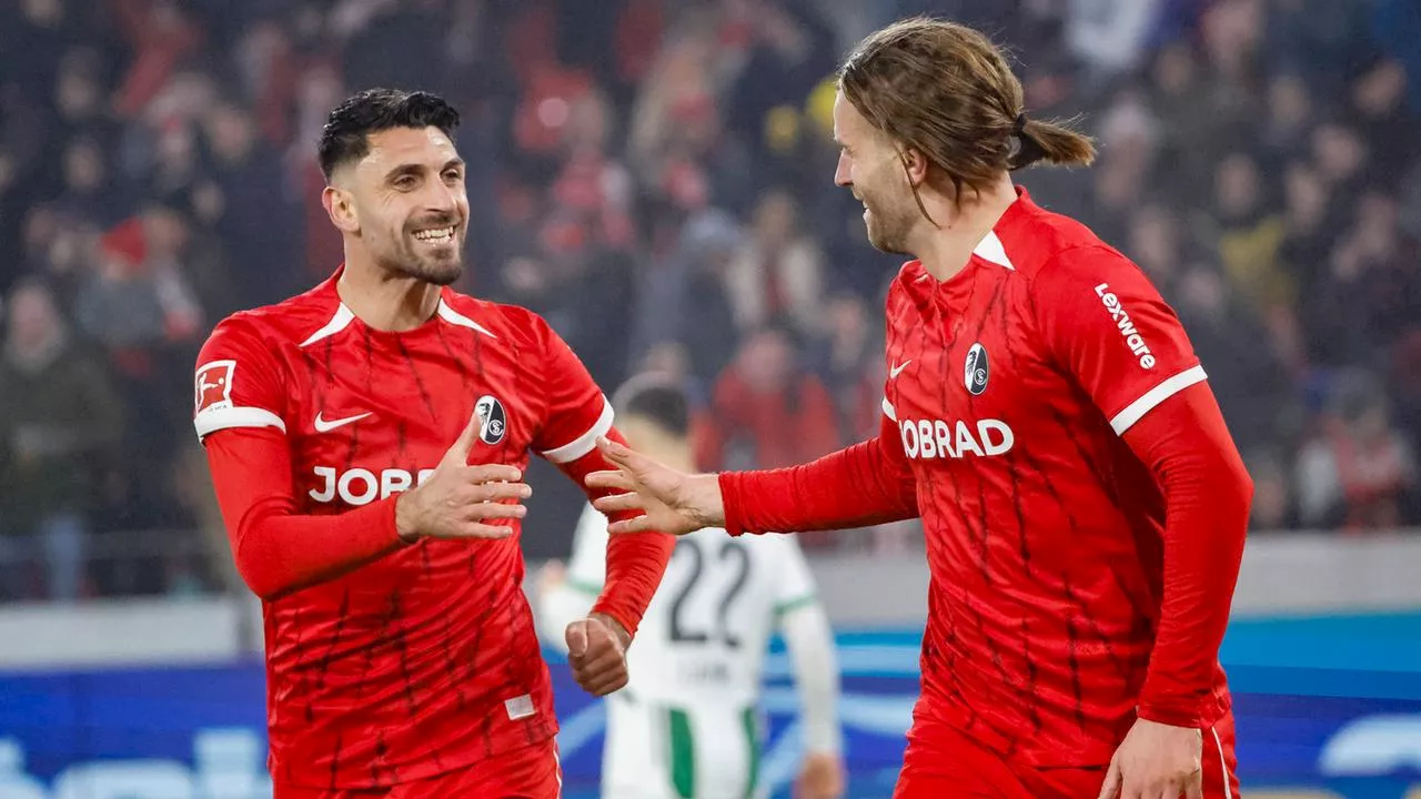 Bundesliga: SC Freiburg stoppt Mönchengladbachs Serie