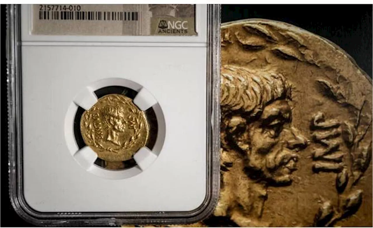 Rare Roman coin sells for 1.98 million euros at auction