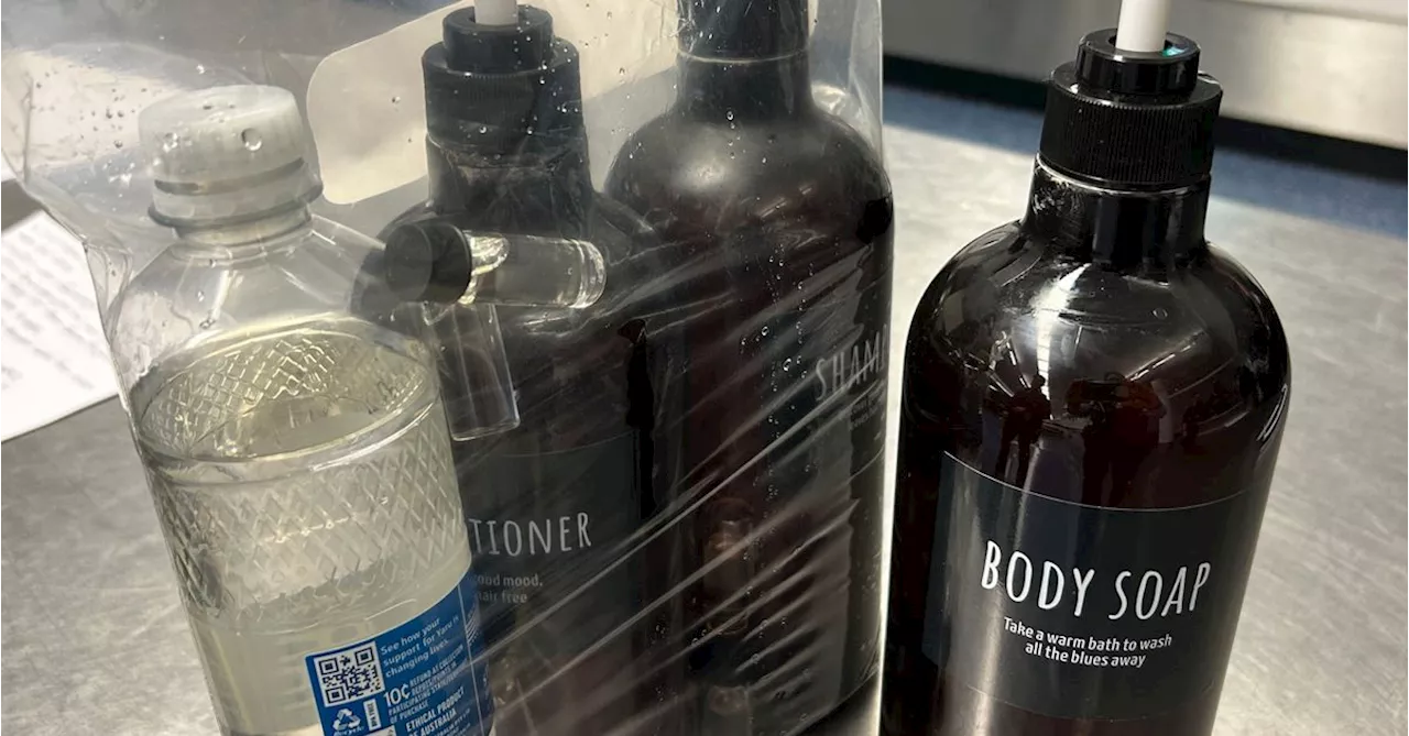 Airline employee allegedly tries to smuggle drugs in shampoo bottles at Sydney Airport