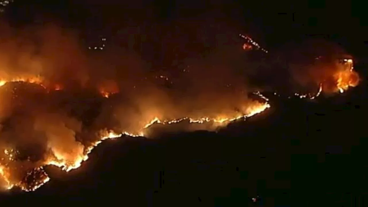 Mandatory evacuations issued in parts of Southern California as wildfires spread near Malibu