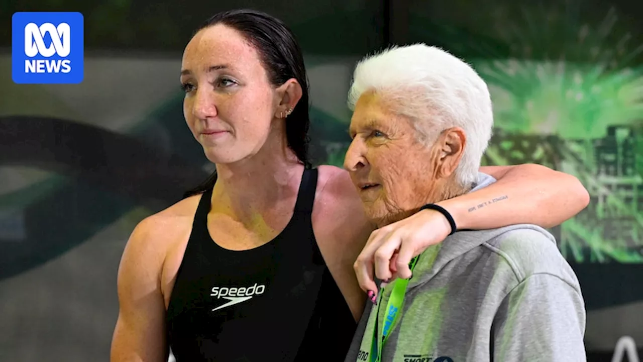 Lani Pallister sends message to godmother Dawn Fraser after legend's surgery