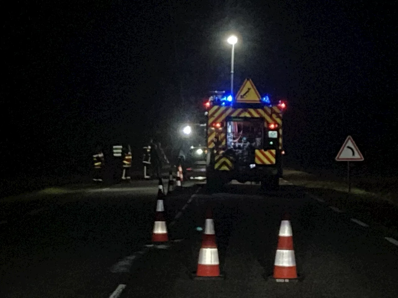 Grave accident en Eure-et-Loir entre un poids lourd et un tracteur, une victime incarcérée