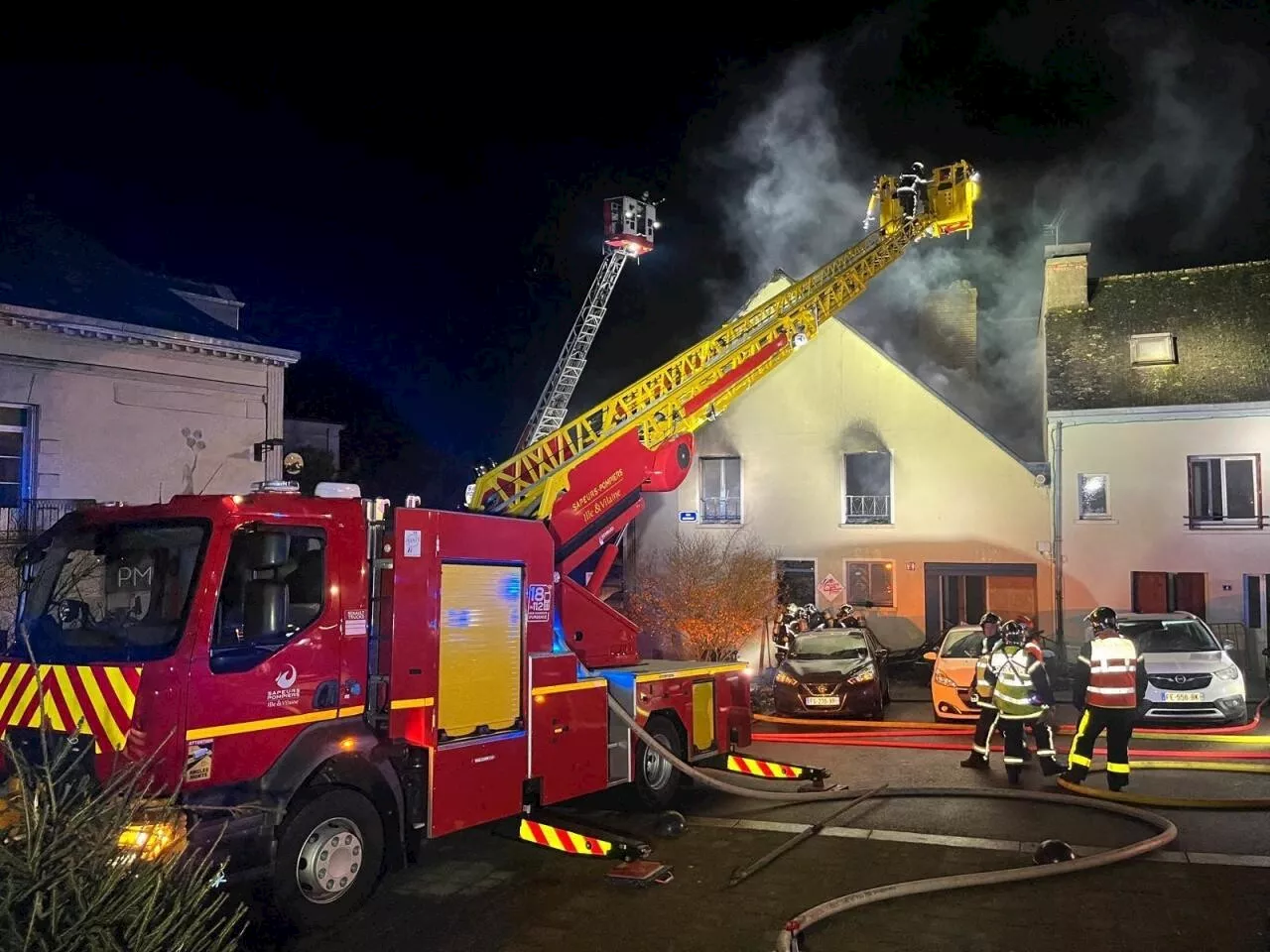 Incendie en Ille-et-Vilaine : 15 personnes ont été relogées